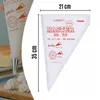 100x Einweg Spritzbeutel 21x35 cm für Kuchen Torten Creme Produktbild-Vorschau 2