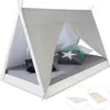 Homestyle4u Kinderbett 90x200 Hausbett Matratze mit ® Produktbild-Vorschau 1