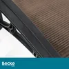 Close-up view of a brown awning with black frame. Náhled obrázku produktu