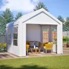 3x3m Partyzelt Festzelt Pavillon Carport Gartenzelt Produktbild-Vorschau 3