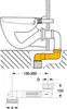 Haas WC - Versprungbogen, waagerecht, DN 90/110 Produktbild-Vorschau 2