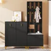 MODFU Vestiaire D’Entrée avec Banc et Rangement Chaussures, Voir les images du produit 3