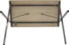 Bureau gris - Brice - 90 x 50 x 84 cm Voir les images du produit 4