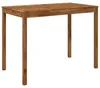 Table de jardin, bois massif d'acacia, dimensions : 141 x Voir les images du produit 1