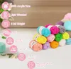 12 Colours Wool for Crochet Knitting, DIY Acrylic Wool Set, Produktbild-Vorschau 3