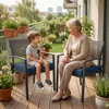 Pillows24 - Ergonomiczna poduszka do siedzenia na zewnątrz Podgląd zdjęcia produktu 4