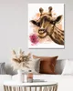 Zuty - Malen nach Zahlen - GIRAFFE MIT GERBERA, 40x50 cm, Produktbild-Vorschau 2