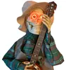Halloweenfigur Skelett mit Banjo Produktbild-Vorschau 3