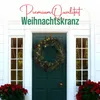 Meisterhome ® Künstlicher Weihnachtskranz Adventskranz für Produktbild-Vorschau 2