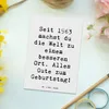 Mr. & Mrs. Panda Postkarte Spruch 1963 Geburtstag - Weiß - Produktbild-Vorschau 2