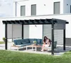 Sojag Yamba 1016 Metall Pergola mit Sonnensegel 3x5 m Produktbild-Vorschau 10