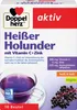 A box of Doppelherz Heißer Holunder with Vitamin C+Zink, showing a cup of the drink and ingredients. Produktbild-Vorschau