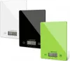 Three kitchen scales in different colors (white, black, and green) are arranged diagonally on a white background. Náhľad obrázku produktu