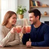 Bicchiere termico con doppio fondo 300 ml con fiori, tazza Anteprima dell’immagine prodotto 5