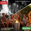 Feuertonne / Feuerkorb mit Motiv Pusteblumen-Wiese Produktbild-Vorschau 8