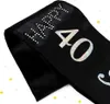 Oblique Unique Schärpe Happy Birthday 40. Geburtstag 40er Produktbild-Vorschau 3
