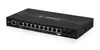 A black Ubiquiti EdgeRouter 12 is shown from a slightly elevated, front-left angle against a white background. Podgląd zdjęcia produktu