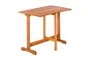 A wooden folding table on a white background. Produktbild-Vorschau