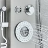Linuode LED Licht Dusche Wasserhahn Badezimmer SPA Massage Produktbild-Vorschau 9