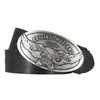 MUSTANG Leder Gürtel Classic Leather Belt W110 Black Produktbild-Vorschau 3
