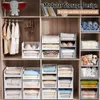 Best For Home 5er Set Kleiderschrank Organizer|Faltbare Produktbild-Vorschau 5
