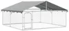 vidaXL Vonkajšia búda pre psov so strechou 300x300x150 cm Náhľad obrázku produktu 8