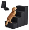 Relaxdays Hundetreppe, 4 Stufen, Stauraum, HxBxT: 65 x 40 x Produktbild-Vorschau 1