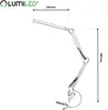 LUMILED LED Schreibtischlampe klemmbar 12W Dimmbar 3 Produktbild-Vorschau 7