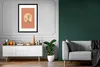 MuchoWow® MuchoWow® Gerahmtes Poster Palme - Pastell - Rot Produktbild-Vorschau 8