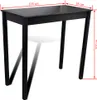 vidaXL Stolik barowy MDF czarny 115×55×107 cm Podgląd zdjęcia produktu 10