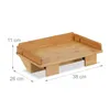 Relaxdays Bettablage, Mini-Nachtisch zum Klemmen, HBT: 11 x Produktbild-Vorschau 4