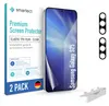 A product package for screen protectors and camera protectors for a Samsung Galaxy S25. Produktbild-Vorschau