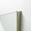 Walk in Dusche 120 cm Duschwand Gold gebürstet Produktbild-Vorschau 4