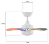 ZMH Ventilatore da soffitto con luce e telecomando Anteprima dell’immagine prodotto 5