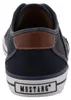 Mustang Herren Canvas Sneaker Blau Voir les images du produit 6