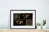 MuchoWow® Gerahmtes Poster Weltkarte - Collage - Produktbild-Vorschau 6