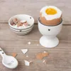 6er Set Eierbecher Heart weiß mit schwarzem Herz H 6cm D Produktbild-Vorschau 2