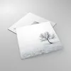 Bilder auf glas - Baum Feld Natur - 40x40cm - Glasbilder - Produktbild-Vorschau 2