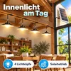 Lampa solarna LED lampa wisząca lampy solarne do wnętrz Podgląd zdjęcia produktu 2