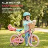 Mädchen fahrrad Kinderfahrrad für Mädchen 14 Zoll 7,49 kg Produktbild-Vorschau 11