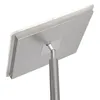 A close-up view of the underside of a modern LED floor lamp, showing its metallic construction and adjustable joint. Anteprima dell’immagine prodotto