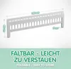 Bettgitter 140 cm weiss Kinder Bettgitter Baby Produktbild-Vorschau 2