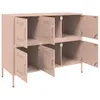 Sideboard Rosa 100,5x39x79 cm Stahl Produktbild-Vorschau 10