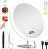 Vergrößerungsspiegel Mit Licht 20 X, Make Up Produktbild-Vorschau 7