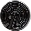 A close-up, top-down view of a black, spiral-shaped object. Podgląd zdjęcia produktu