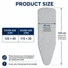 Bügelbrettbezug 115x35 cm, Katoen, Herzdesign, Kordelzug Náhled obrázku produktu