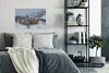 MuchoWow® Poster Schaf - Schnee - Haus 90x60 cm - Produktbild-Vorschau 4