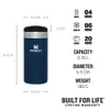 Stanley Thermobecher AEROLIGHT 0,35 l - ROYAL METALLIC BLUE Podgląd zdjęcia produktu 7