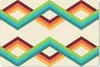 MuchoWow® Mauspad Mousepad Retro - Streifen - Design - Produktbild-Vorschau 1