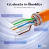 hb-digital CAT 7 Verlegekabel Duplex 25m Installationskabel Produktbild-Vorschau 8